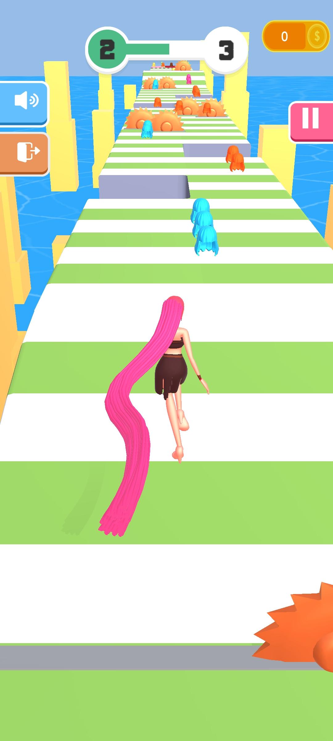 头发跑挑战赛HairRunChallenge