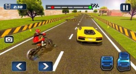 跑车vs摩托车 跑车vs摩托车