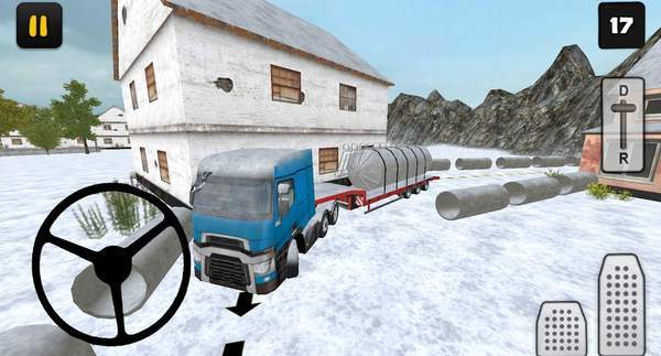 Winter Farm Truck 3D: Silo Transport Winter Farm Truck 3D: Silo Transport