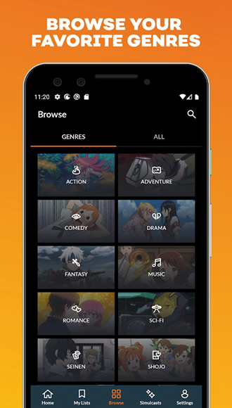 Crunchyroll中文版 安卓最新版v3.65.2