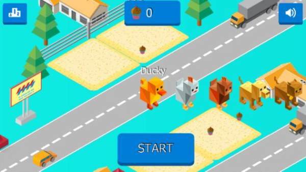 Crossy Road(交叉路可爱的动物) Crossy Road(交叉路可爱的动物)