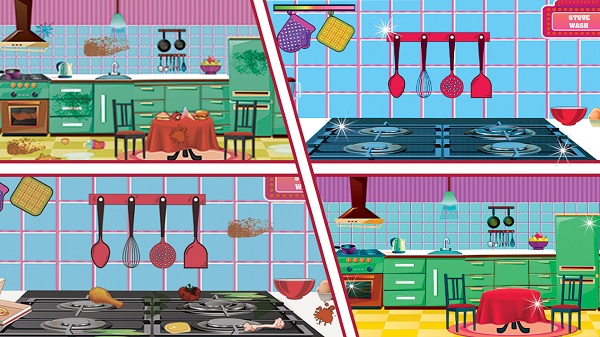 女孩之家清洁游戏 女孩之家清洁游戏