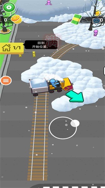 雪地挖掘机救援行动 雪地挖掘机救援行动