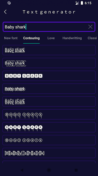 fancytext字体转换器