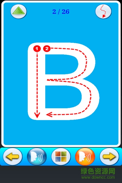 ABC字母学习卡 ABC字母学习卡