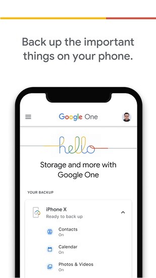 谷歌google one云储存