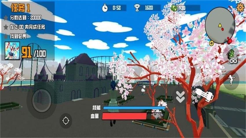 樱花少女校园模拟器