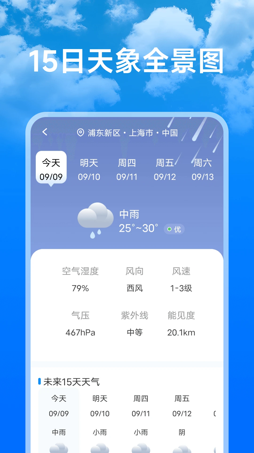 天气预报预警报