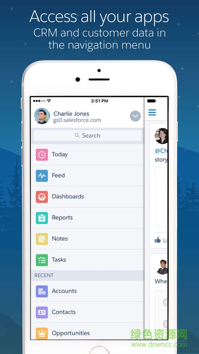 salesforce1 app(手机办公)