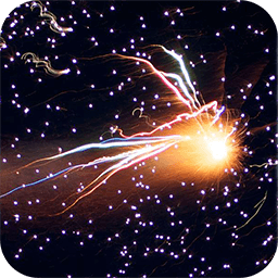 魔幻烟花粒子世界