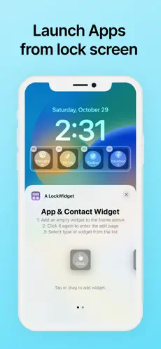 TopWidget: Lock Screen Widgets