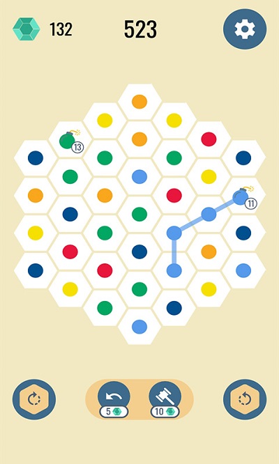 六角点点 六角点点