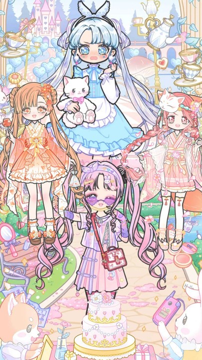 魔法公主美妆派对