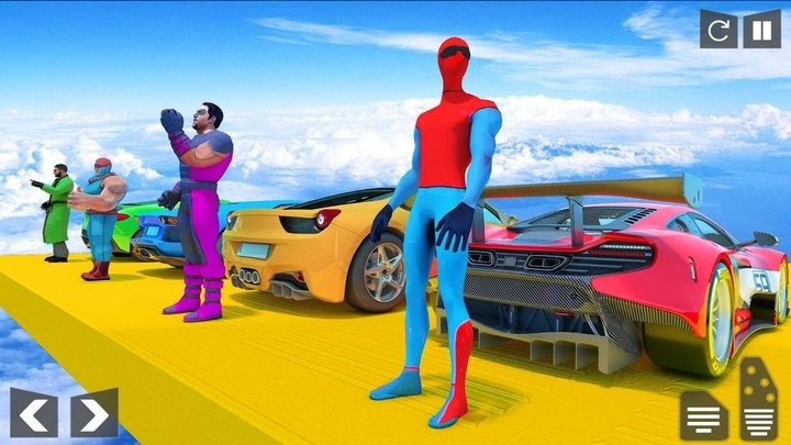 大坡道汽车特技