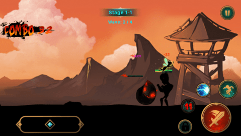 火柴人恶魔战士