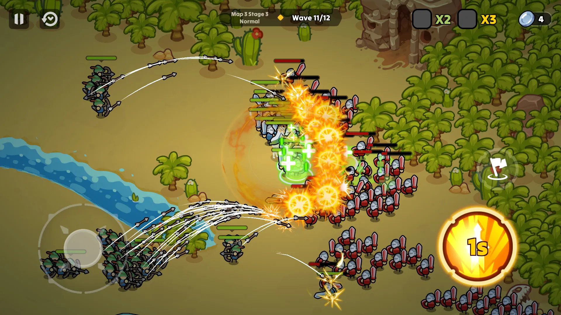 夜幕王国边境塔防内购版