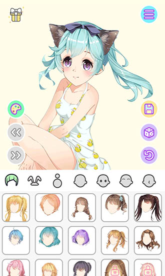 动漫萌娘换装