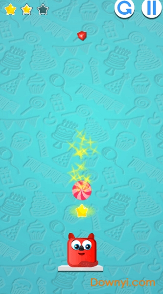 我要吃糖果：割绳子