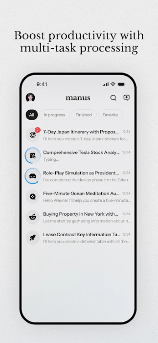 manus ai手机版