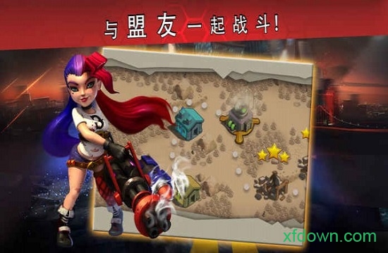 x战争僵尸冲突手机游戏