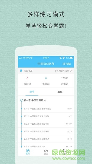 中医执业医师鸣题库