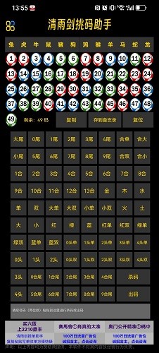 清雨剑挑码助手