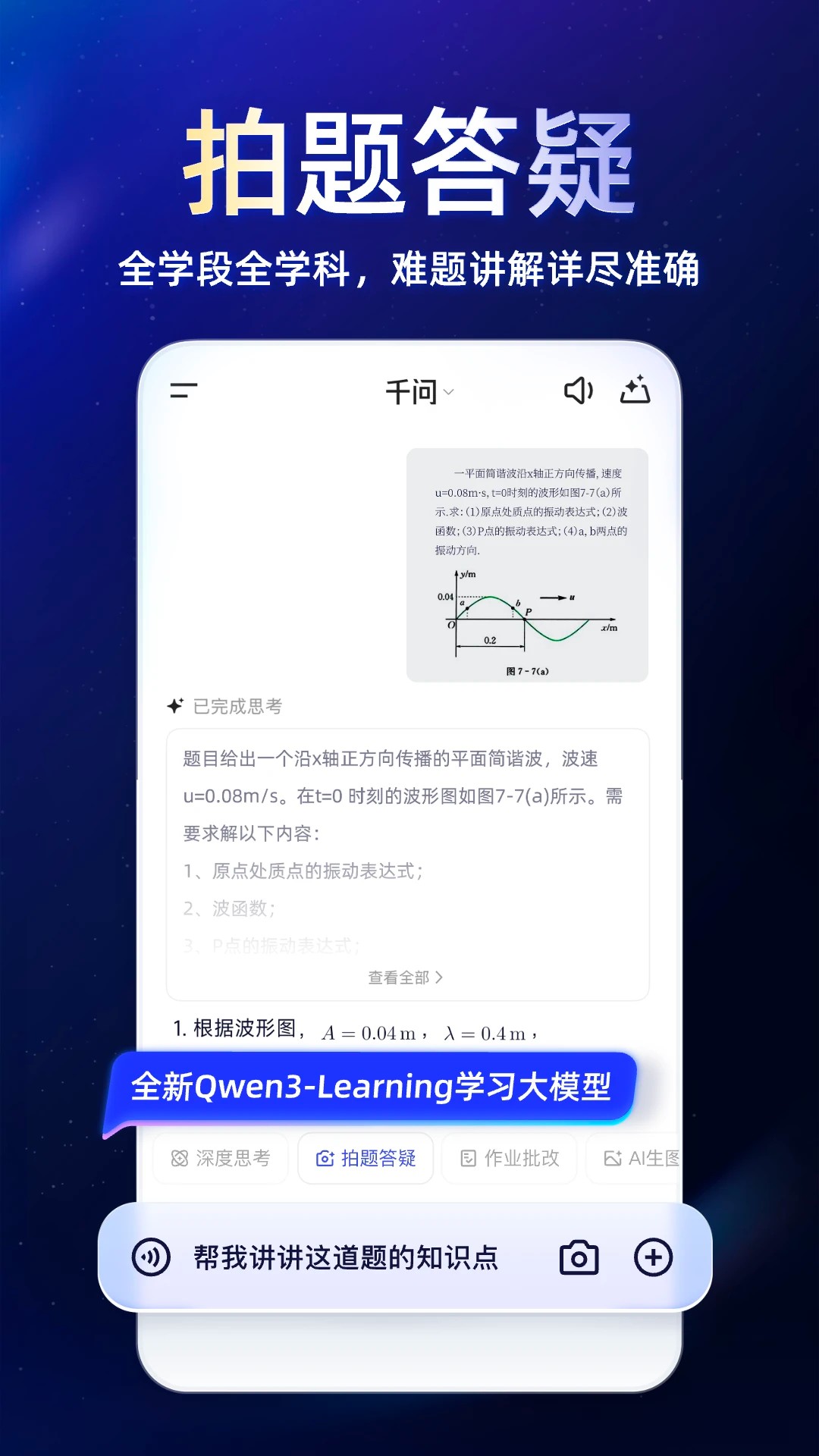 千问AI穿戴