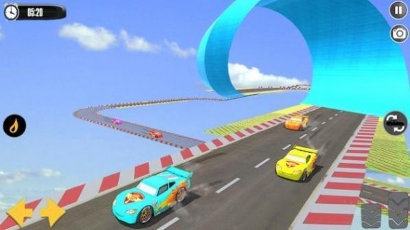 Splashy Superhero Vertigo racing : Lightning Car Splashy Superhero Vertigo racing : Lightning Car