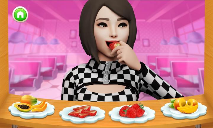 松脆的ASMR食物吃声