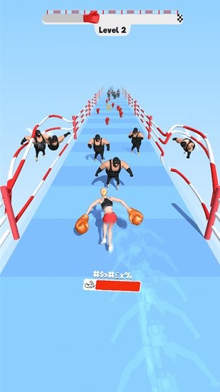 拳击女孩冲冲冲