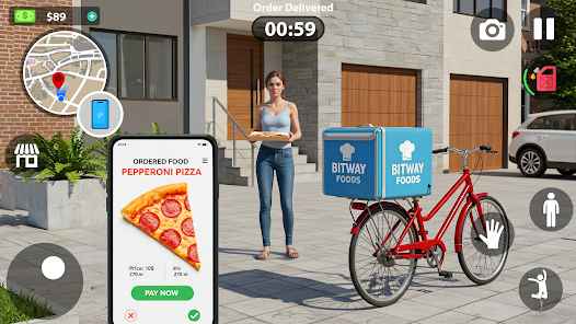 外卖骑手生活模拟器手游(Delivery Rider Life Simulator) 1.3安卓版