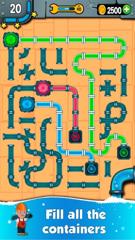 water pipes游戏