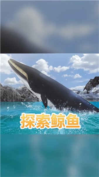 海洋3d蓝鲸模拟 海洋3d蓝鲸模拟