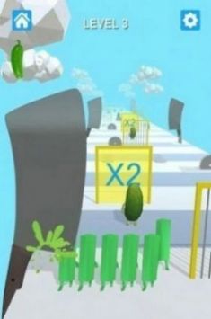 Vegetable Run 3D蔬菜跑酷大挑战