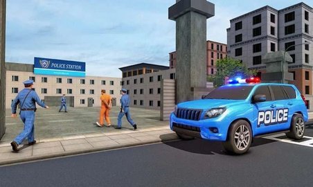 US Police Hummer Car Quad Bike Police Chase Games