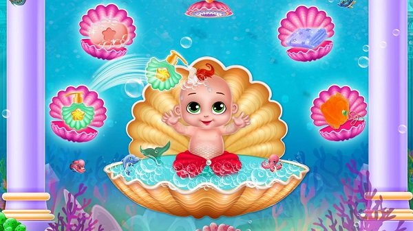照顾芭比公主宝贝