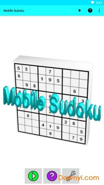 移动数独手游