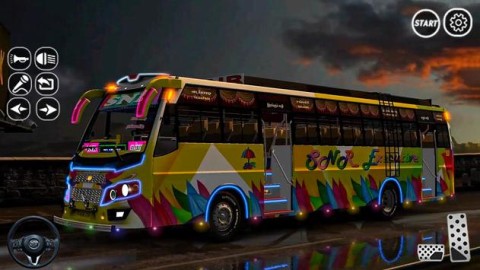 Public Tourist Bus City Games