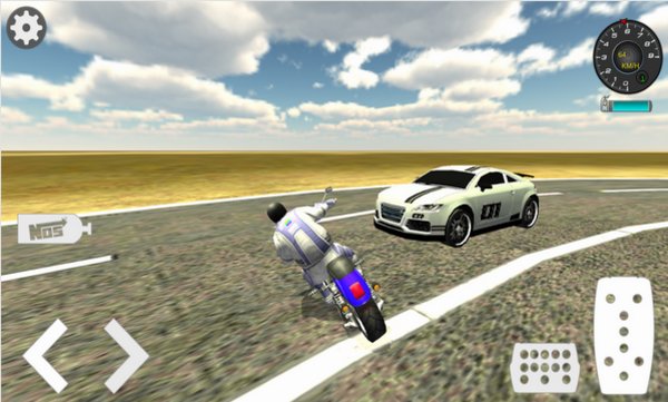 Motorbike Driving Simulator 3D
