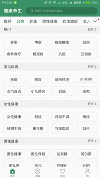 健康养生 健康养生