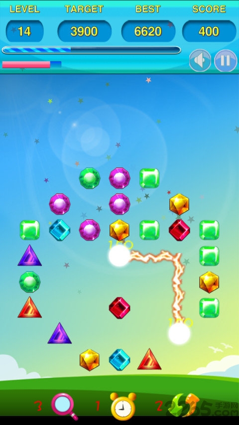 宝石连连看游戏