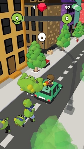 与僵尸赛跑游戏(Race With Zombies) 与僵尸赛跑游戏(Race With Zombies)