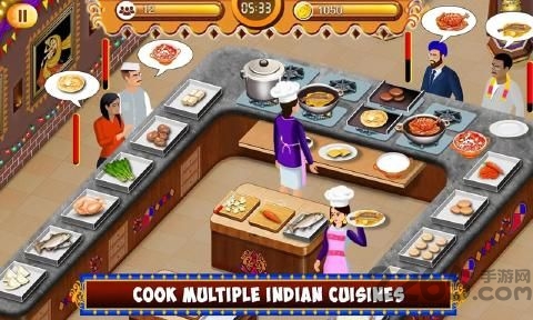Indian food restaurant kitchen story cooking games
