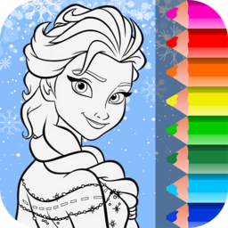 芭比公主绘画本