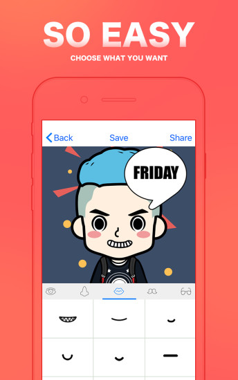 faceQ软件下载-MYOTee脸萌