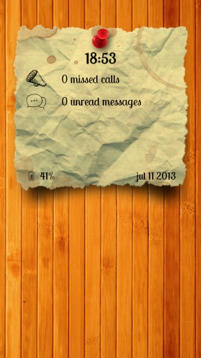 sparky lock screen(创意锁屏)