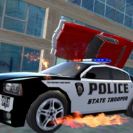 Police Car Chase:Smash Car