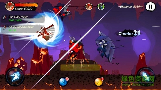 忍者跑杀(ninja run kill)
