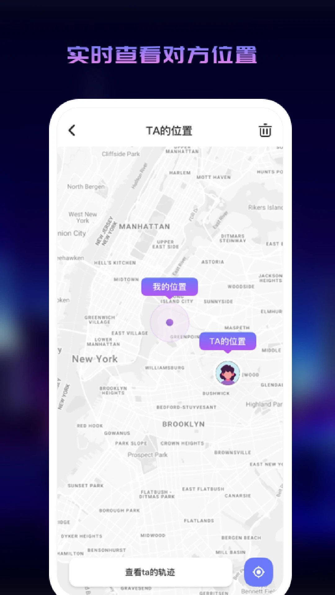 追迹定位