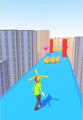 直升机小子跑酷 直升机小子跑酷